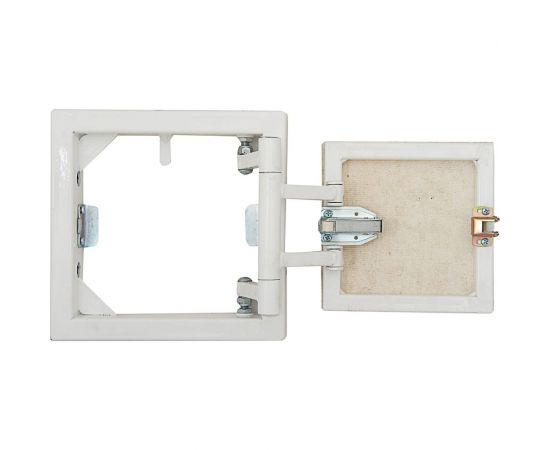 Стальной регулируемый люк под плитку PROMLYUK ДЕЛЬТА 20х20 73200200 – изображение 2