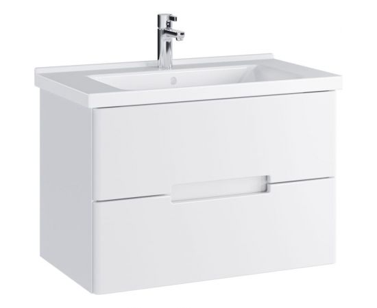 Комплект Sanstar подвесная тумба Ориана 80 с раковиной Миранда 80 287.1-1.4.1.КМИР – изображение 7