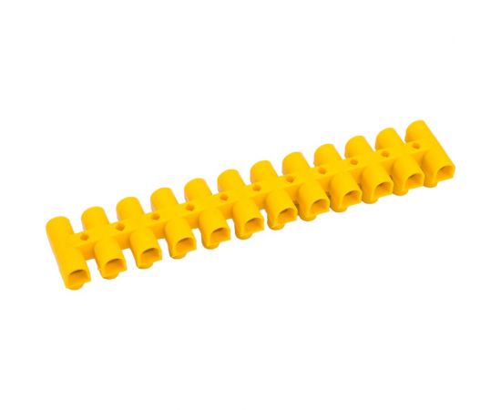 Клеммник IEK, 12x6.0, ЗВИ-15 н/г, желтый UZV7-015-06 – изображение 5