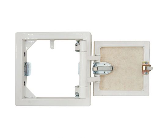 Стальной регулируемый люк под плитку PROMLYUK ДЕЛЬТА 20х20 73200200 – изображение 4