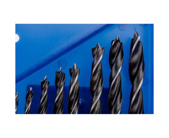 Сверла по дереву 8 шт, 3-4-5-6-7-8-9-10 мм BRENAR 436 – изображение 3