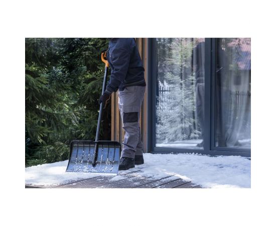 Скрепер для уборки снега с алюминиевым черенком Plantic Snow 12006-01 – изображение 2