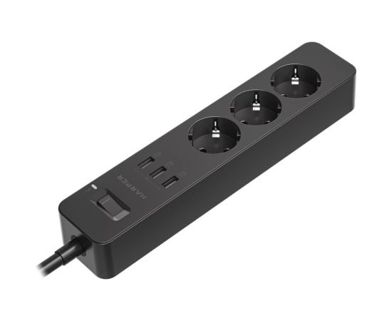 Сетевой фильтр Harper UCH-325 Black H00003419 – изображение 8