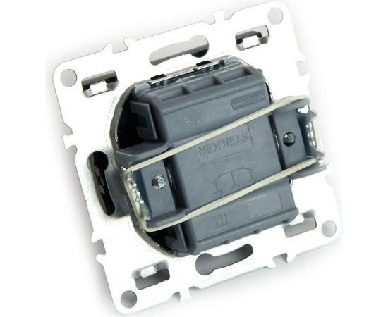 1-клавишный выключатель STEKKER c индикатором (механизм), серия Эрна, PSW10-9 49146 – изображение 8