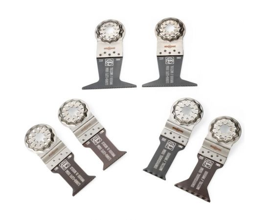 Пильные полотна BEST OF E-CUT STARLOCKPLUS WOOD & METAL набор из 6 шт Fein 35222967010 