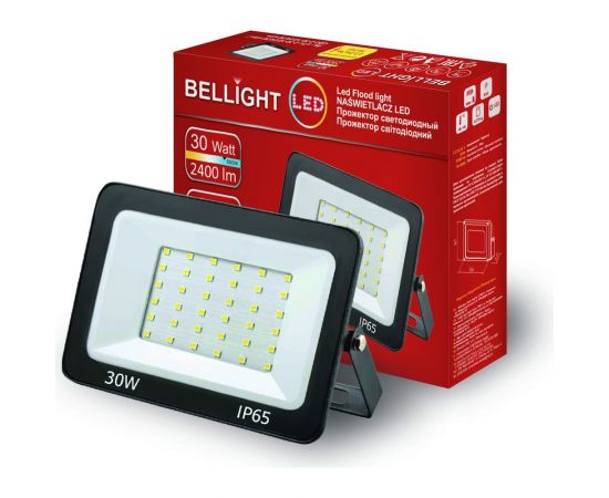 Прожектор BELLIGHT BL-LFL-2-30slim/СДО 2-30 slim, 6500К 2400Lm 220В 22306500 