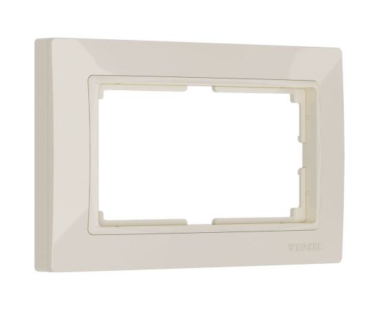 Рамка для двойной розетки WERKEL W0082003 Snabb basic слоновая кость a051293 