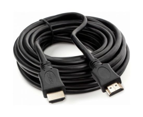 Кабель HDMI Cablexpert 7.5м v2.0 19M/19M серия Light черный позолоченные разъемы экран пакет, CC-HDMI4L-7.5M 