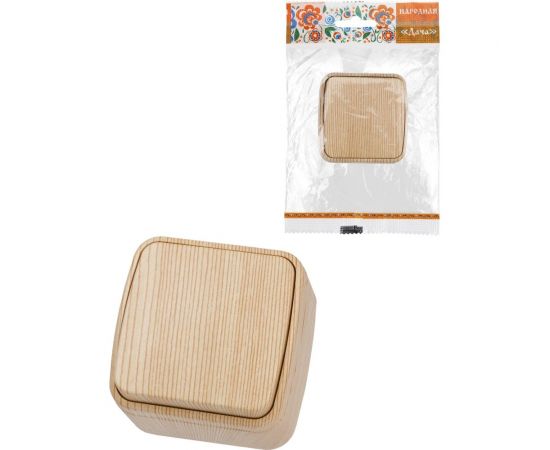 Выключатель TDM 1-кл. открытой установки IP20 10А, сосна ""Дача"" Народная SQ1824-0051 