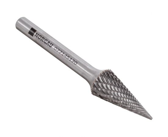 Борфреза твердосплавная NORGAU форма M (12x22 мм; хвостовик 6 мм) 077145120 – изображение 5