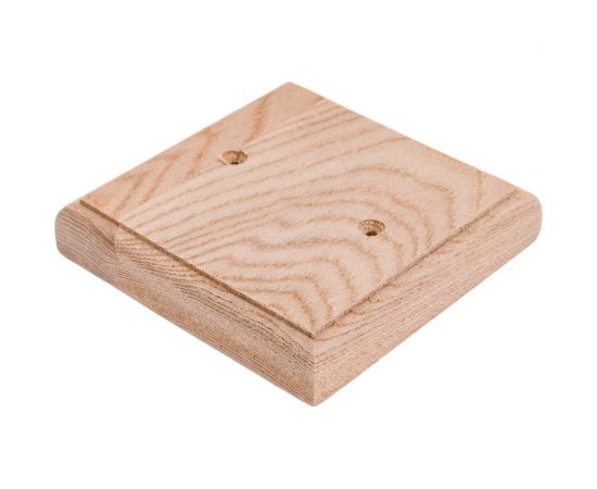 Универсальная накладка на бревно TDM НБУ 1П (деревянная; 95x95 мм; под покраску) SQ1821-0404 – изображение 2