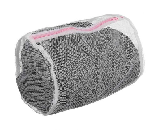 Мешок для стирки белья VETTA цилиндр, на замке, мелкая сетка d20x25см 452-091 – изображение 3