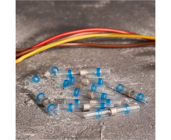 Термоусаживаемый соединитель под пайку REXANT L-40 мм 1.5-2.5 мм2 ПК-т 2.5 синий 100шт 08-0753 – изображение 4