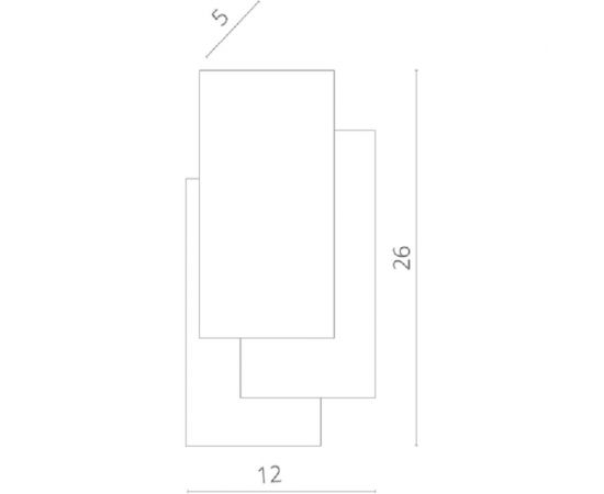 Настенный светильник Arte Lamp A1718AP-1WH – изображение 3