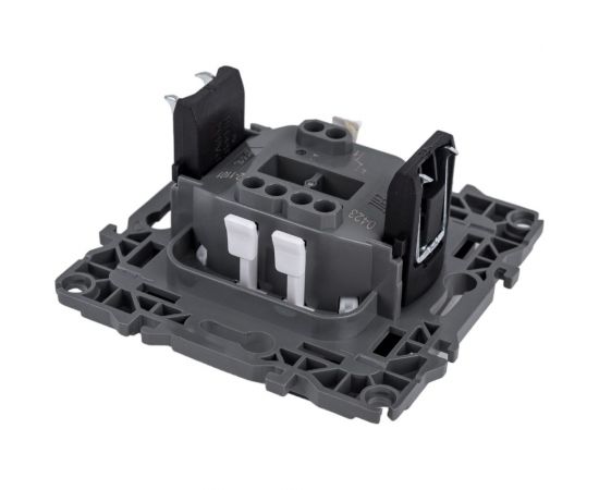 Выключатель ЭРА 12-1101-12 10АХ-250В, IP20, 12, графит Б0019276 – изображение 3