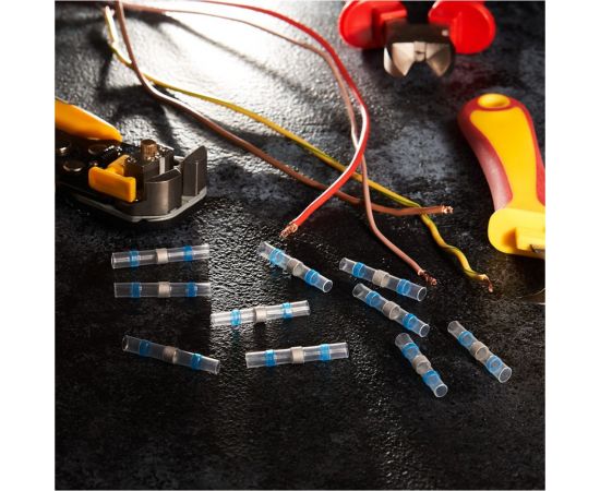 Термоусаживаемый соединитель под пайку REXANT L-40 мм 1.5-2.5 мм2 ПК-т 2.5 синий 100шт 08-0753 – изображение 2