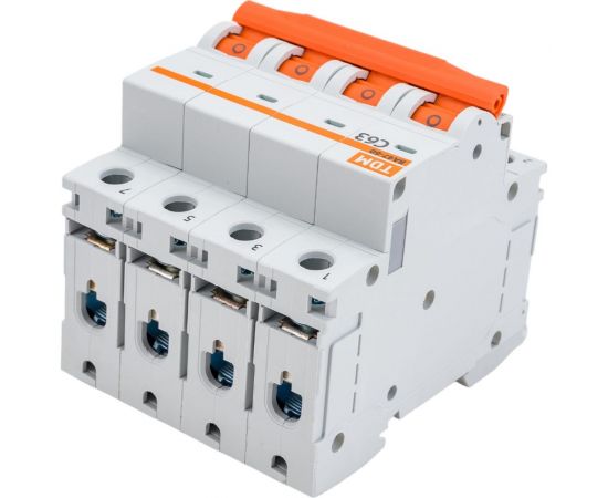 Автоматический выключатель TDM ВА47-60, 4Р, 63А, 6кА, характеристика С SQ0223-0131 – изображение 2