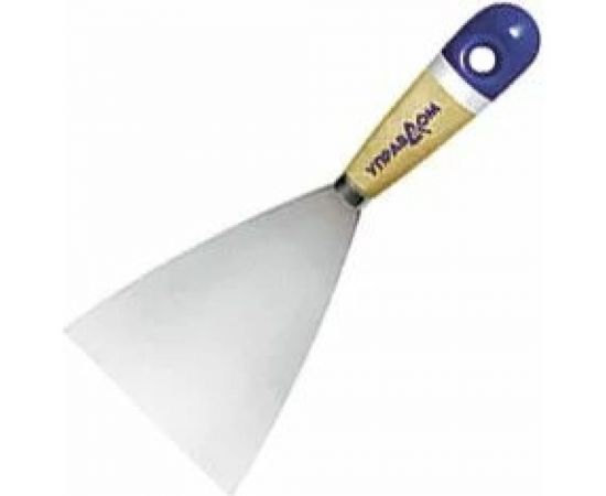 Шпатель Управдом нержавеющий 40 мм, с деревянной ручкой, 053121-040 4100001496 