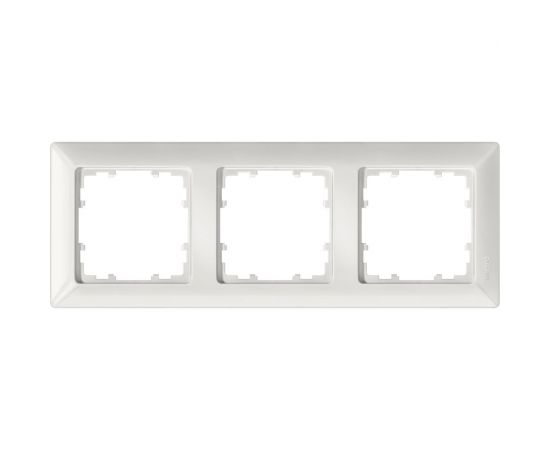 Трехместная рамка Siemens DELTA LINE белый 5TG25530 