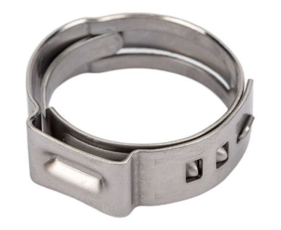 Ушковый хомут OETIKER 15,3-18,5 мм, ширина 7 мм, нерж. сталь, Швейцария, 10 шт. 16700020 