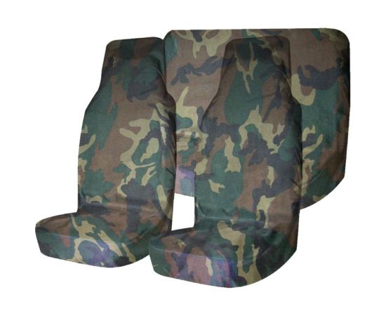 Комплект грязезащитных чехлов на передние и заднее сиденья 3шт, нато Tplus T001271 