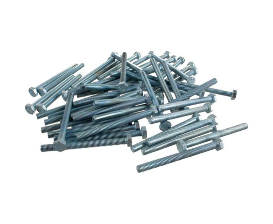 Болт крепежная техника с ш\г полная резьба DIN 933 558, 8x90, 55 шт 493464 БК – изображение 2