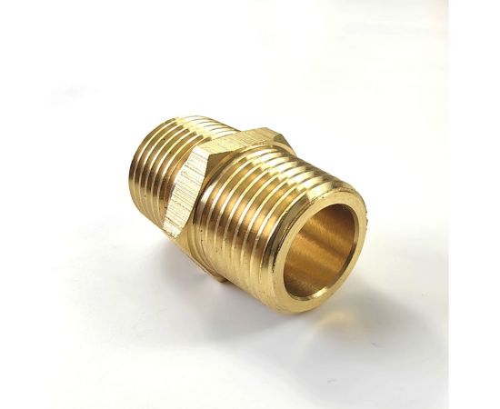 Ниппель Профитт латунный пневмо 3/4" НР 9276348 – изображение 3