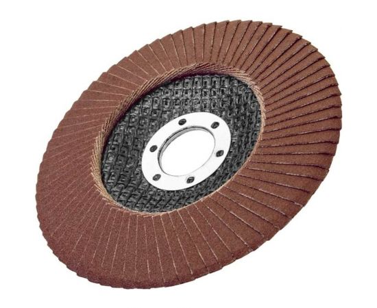 Круг шлифовальный лепестковый (125х22.2 мм, P320, КЛТ2) 61005 МЕГЕОН к0000038842 – изображение 2