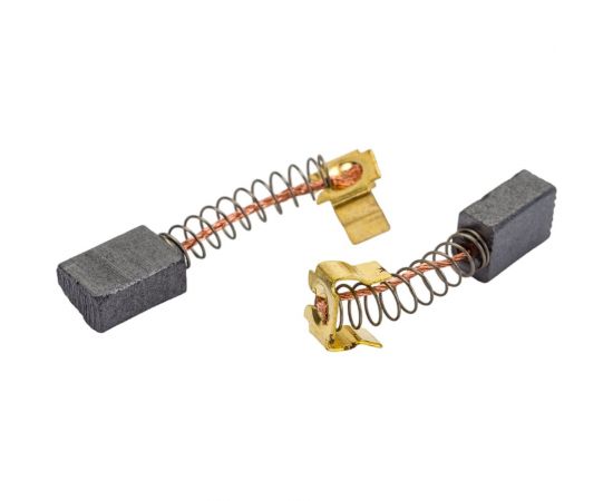 Комплект угольных щеток для электроинструмента Makita (пружина, пятак-уши), 5x8х11 мм, 2 шт COFRA SDM-34590 – изображение 5