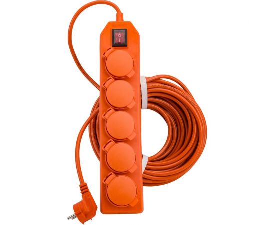 Удлинитель У10-026 IP-44 ПВС 3x1,5 20м UNIVersal 9633923 – изображение 5