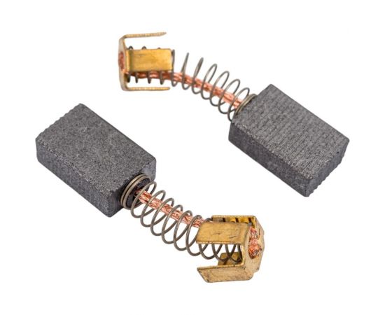 Комплект угольных щеток для электроинструмента Makita (пружина, пятак-уши), 6x10x14.5 мм, 2 шт COFRA SDM-34591 – изображение 2