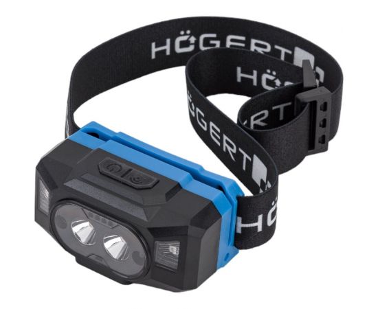 Налобный фонарь HOEGERT TECHNIK с датчиком движения и функцией power bank, usb HT1E423 – изображение 4