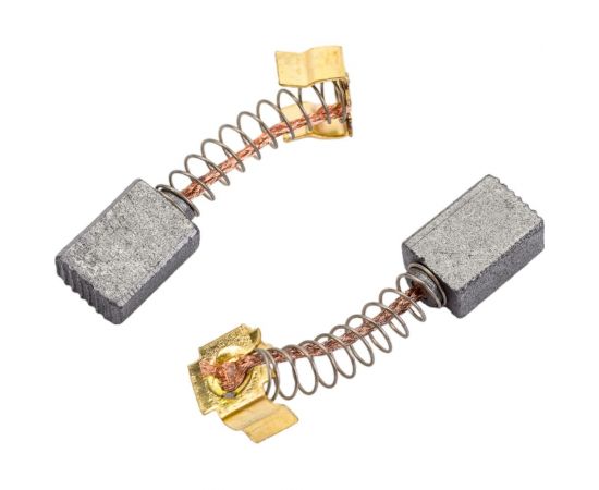 Комплект угольных щеток для электроинструмента Makita (пружина, пятак-уши), 5x8х11 мм, 2 шт COFRA SDM-34590 – изображение 4