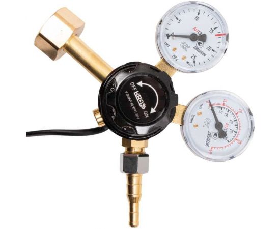 Регулятор для углекислоты и аргона У 30/АР 40 КРП 36V с встроенным подогревателем KRASS 2133506 – изображение 4