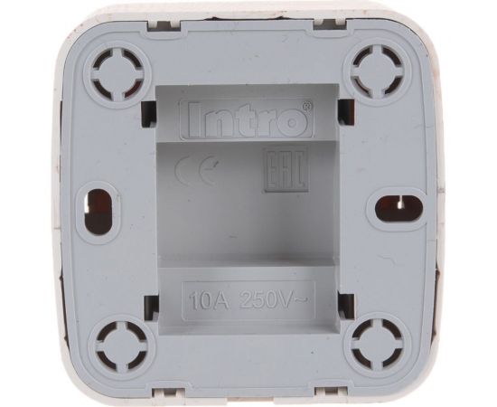 Выключатель с подсветкой Intro 310211 10А, 250В, IP20, ОУ, Polo, сосна Б0036103 – изображение 3