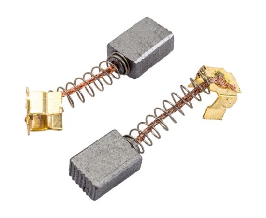 Комплект угольных щеток для электроинструмента Makita (пружина, пятак-уши), 5x8х11 мм, 2 шт COFRA SDM-34590 – изображение 3