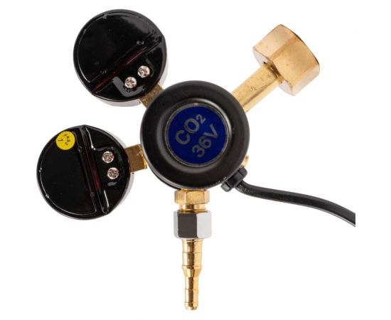 Регулятор для углекислоты и аргона У 30/АР 40 КРП 36V с встроенным подогревателем KRASS 2133506 – изображение 2