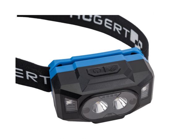 Налобный фонарь HOEGERT TECHNIK с датчиком движения и функцией power bank, usb HT1E423 – изображение 6
