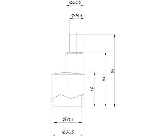 Адаптер R-16/20*32 REXFABER RA001340 – изображение 3