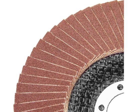 Круг шлифовальный лепестковый (125х22.2 мм, P320, КЛТ2) 61005 МЕГЕОН к0000038842 – изображение 7