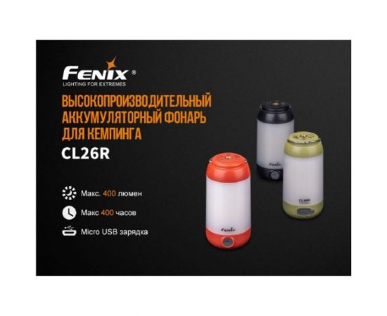 Фонарь Fenix CL26R красный 3544 – изображение 3
