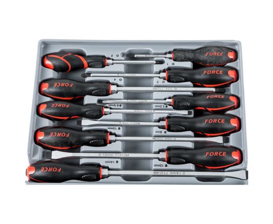 Набор усиленных отверток 10 предметов FORCE 2109 
