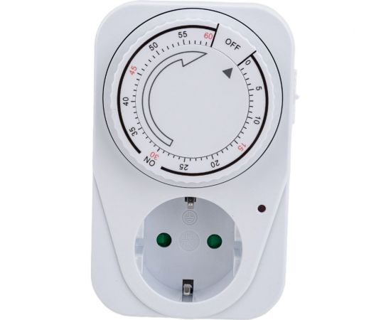 Механический таймер GoPower Timix 08 16A 3600W 1ч/1мин (1/12/48) 00-00019843 