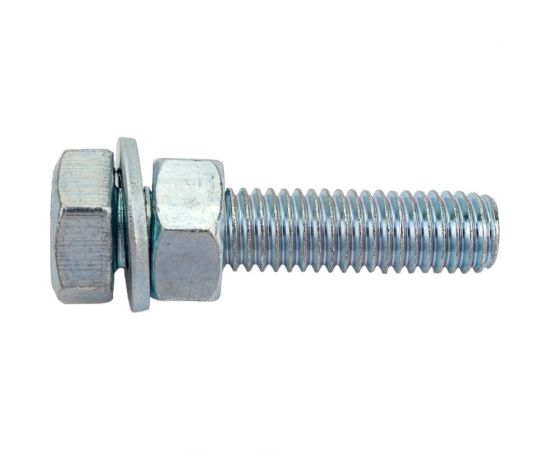 Болт с шестигранной головкой vipкрепеж набор, полная резьба, din 933, 8x35 17860 VIPS 