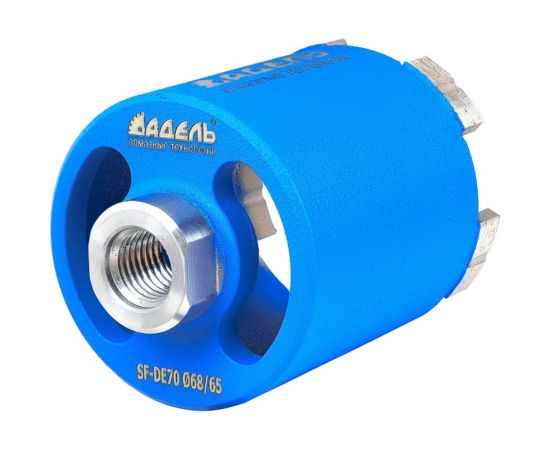 Сверло алмазное для подрозетников SF-DE70 (68/65 мм; M16; 5 сегментов) Адель ДУУ00005765 