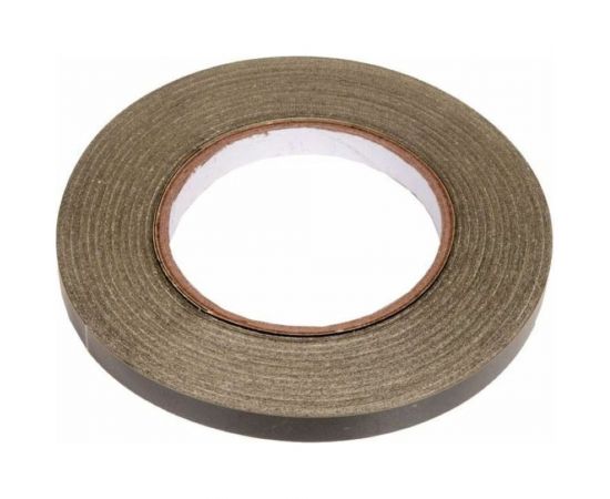 Ацетатная тканевая клейкая лента ZeepDeep ширина 8 мм, черный 805544 