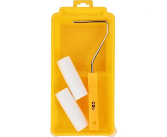 Малярный набор DELI dl509704 ванночка + бюгель + два валика 119069 