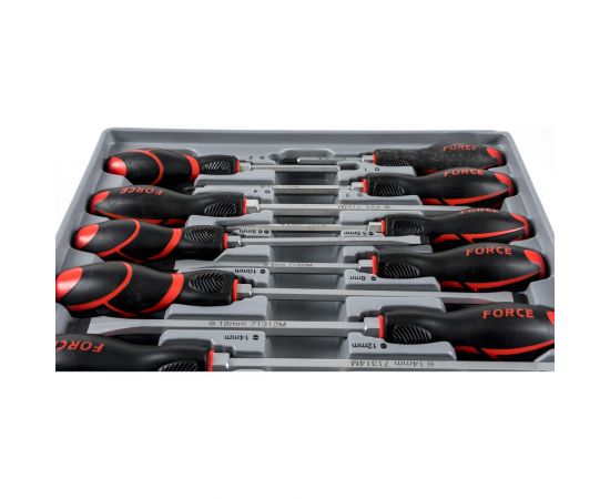 Набор усиленных отверток 10 предметов FORCE 2109 – изображение 4