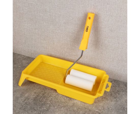 Малярный набор DELI dl509704 ванночка + бюгель + два валика 119069 – изображение 4