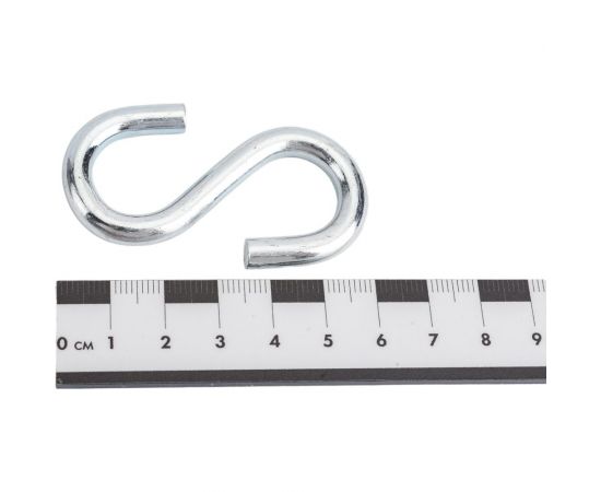 Крюк ЗУБР S-образный, 6мм, 2 шт, оцинкованный, 304566-06 – изображение 3